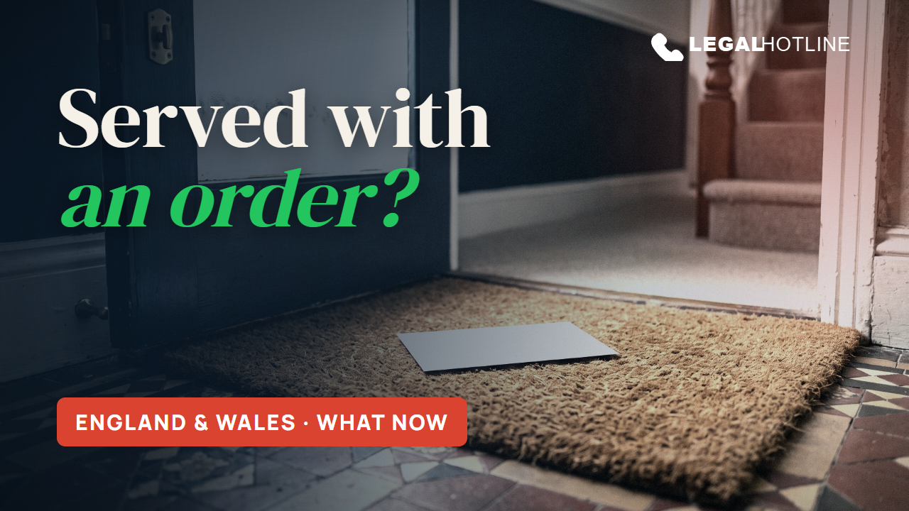 Thumbnail for Served With a Non-Molestation Order? What Happens Now — and How to Contest It (England & Wales)